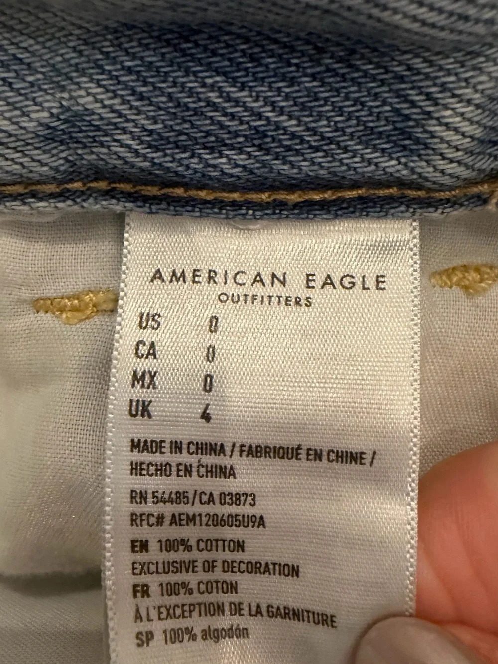 American Eagle Outfitters light blue